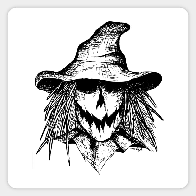 Scarecrow Sticker by JessiLeigh